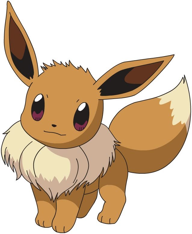 Eevee Coloring Pages